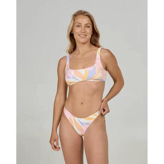 Maillot de bain 2 pièces fleurie femme Salty Crew Midi
