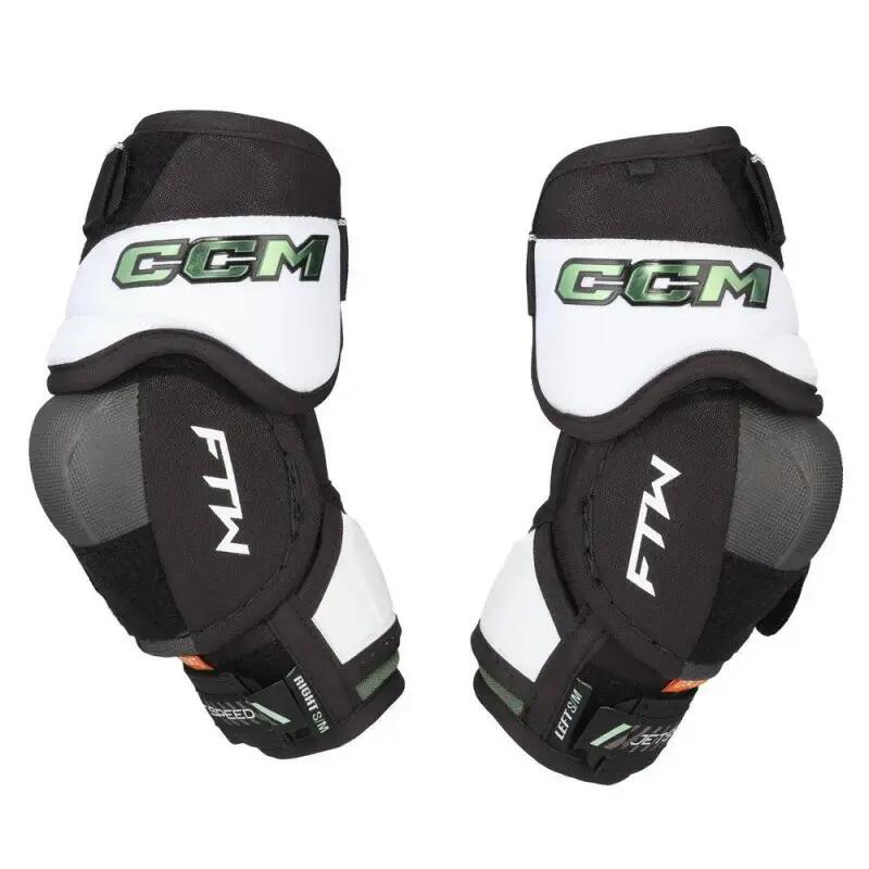 CCM JetSpeed FTW Senior Womens Hockey Elbow Pads black