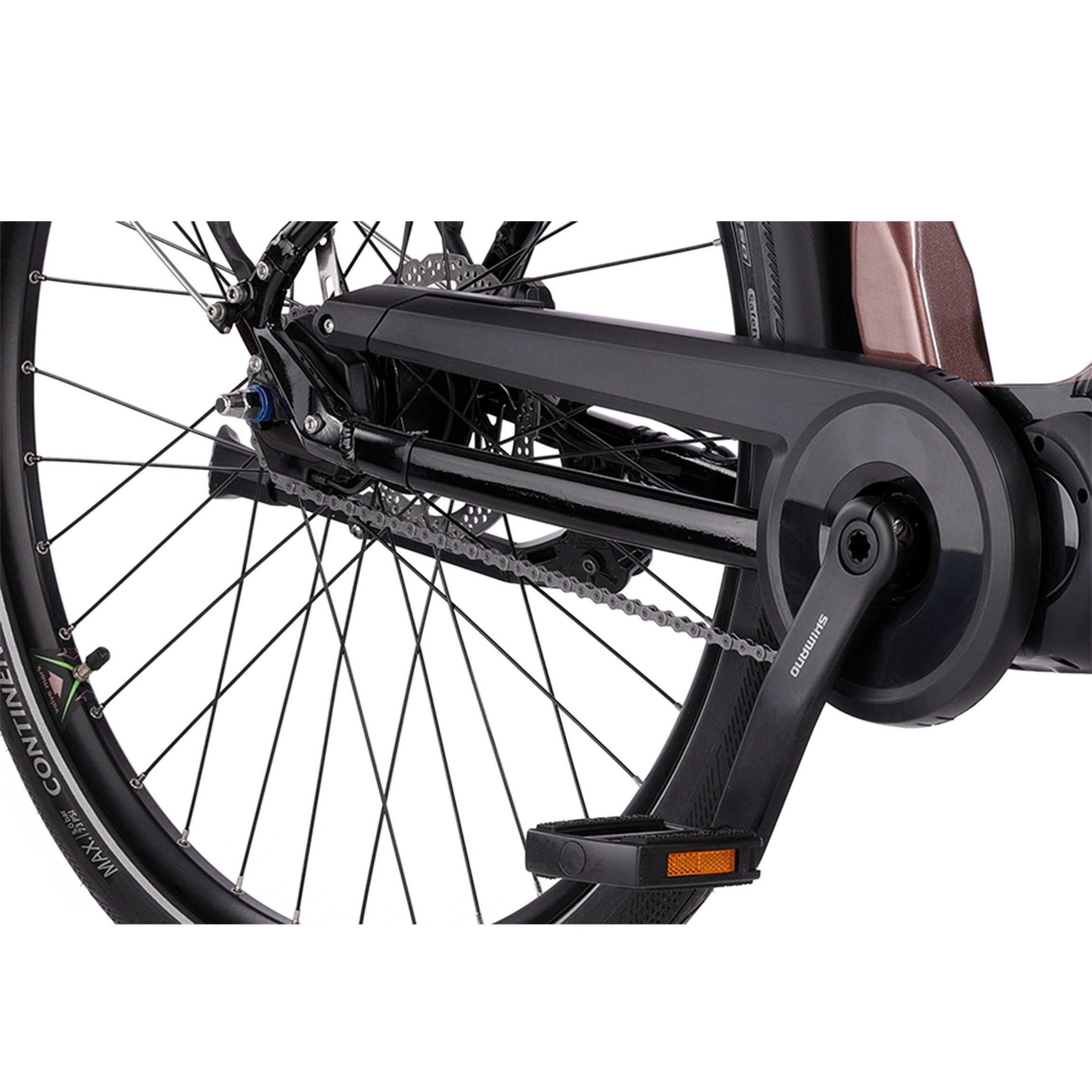 28 Zoll Damen E-Bike CITY Fahrrad e-TOURING 11.7 City Bike SHIMANO STEPS E 6100 3/3
