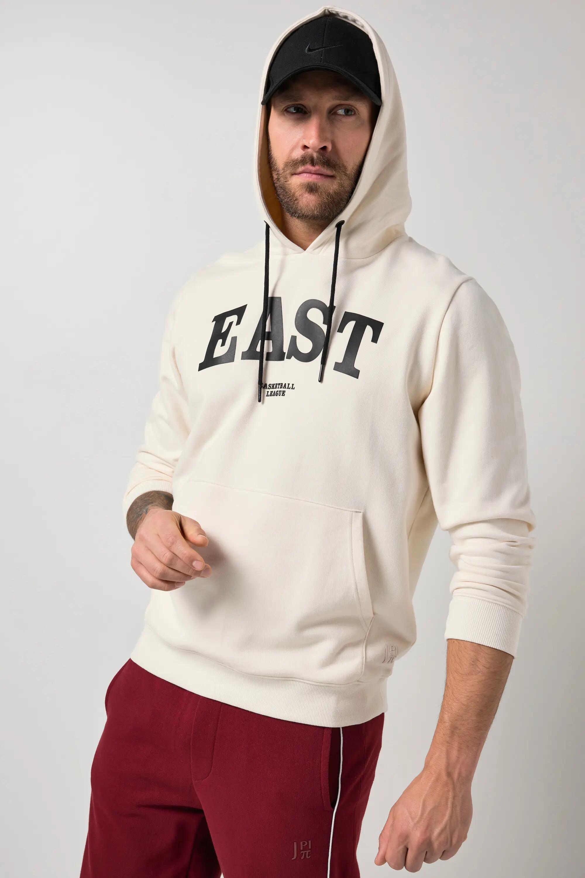 Heren hoodie fitness capuchon borstprint tot 7XL 8/13