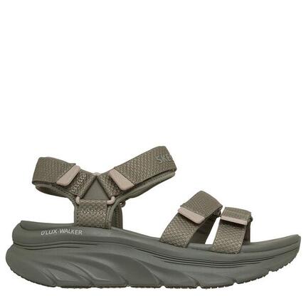 Sandalia Para Pasear Mujer Skechers D'lux Walker Sandal Kaki