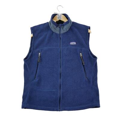 Seconda Mano - Giacca in pile retrò Made in USA per uomo - Stato eccellente