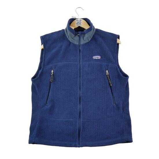 Seconda Mano - Giacca in pile retrò Made in USA per uomo - Stato eccellente