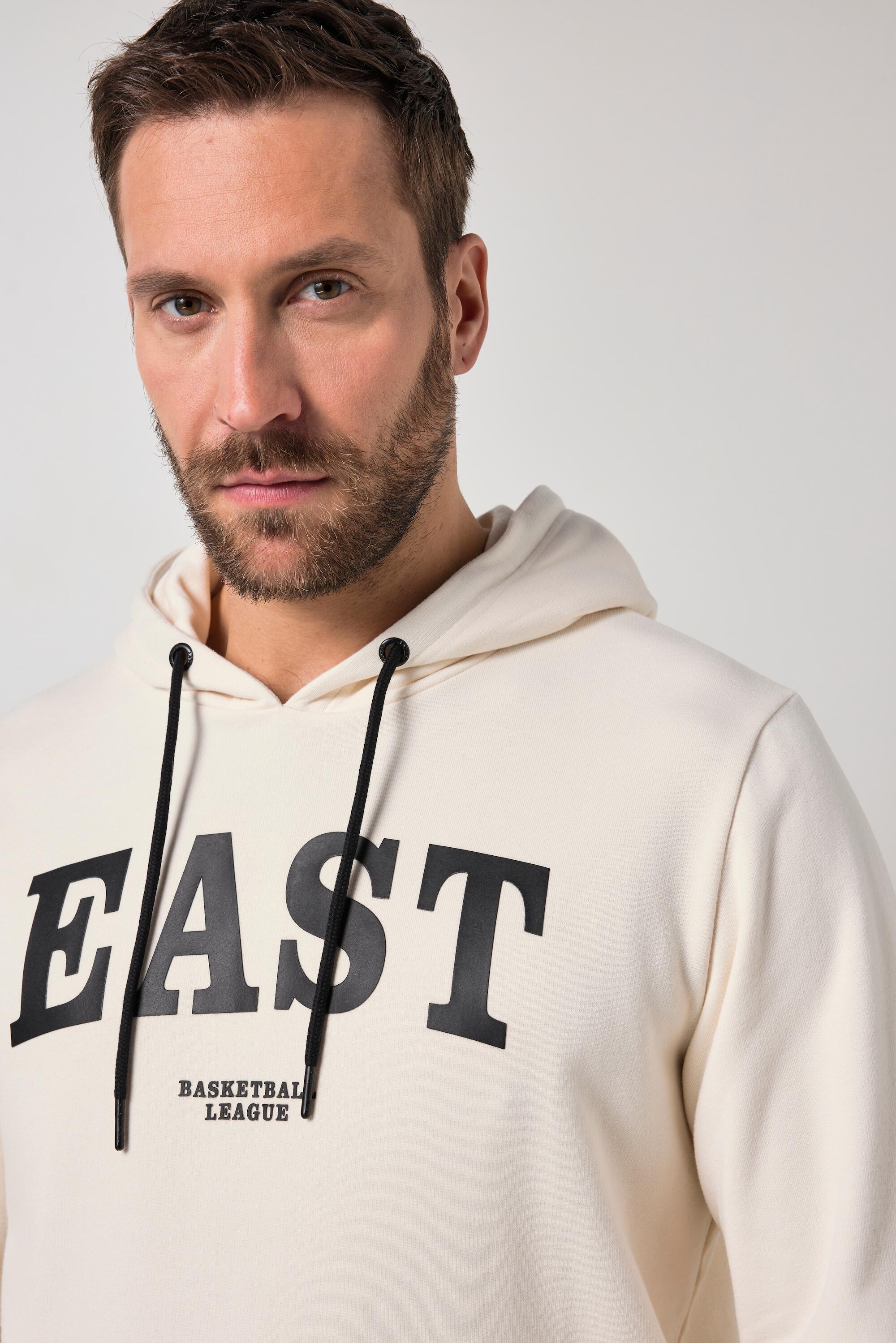 Hommes Sweat-shirt à capuche imprimé poitrine collection Fitness - jusqu'au 7 XL 4/7