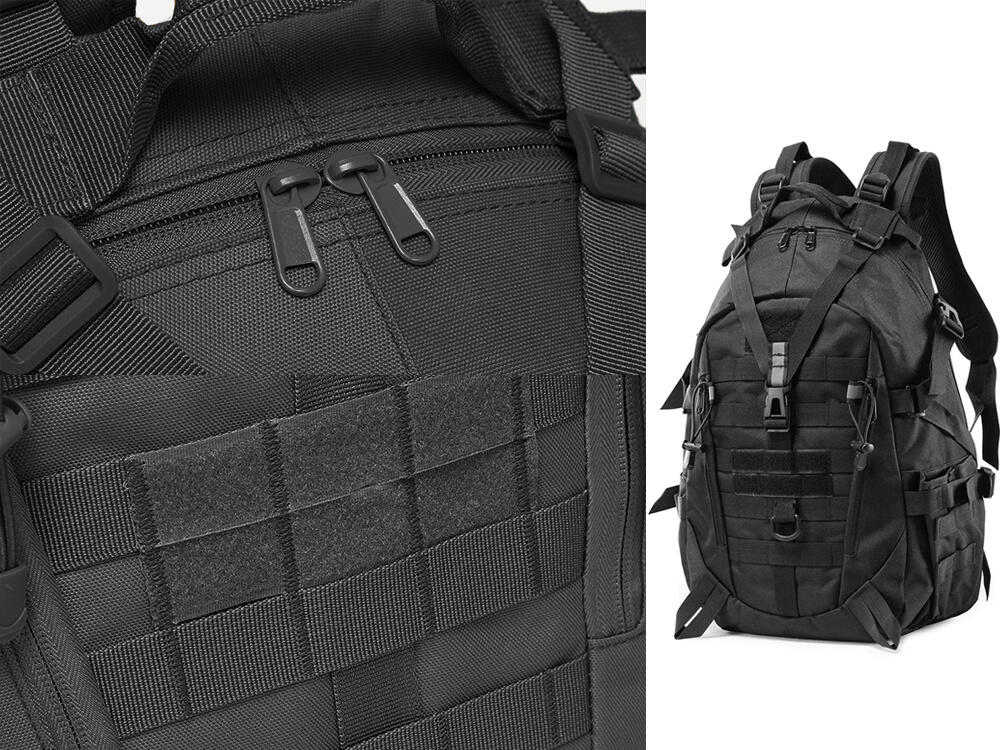 Sac à Dos Tactique 30 Litres InTheTarget, Noir, Neuf, Pour Outdoor Ou Survivalisme