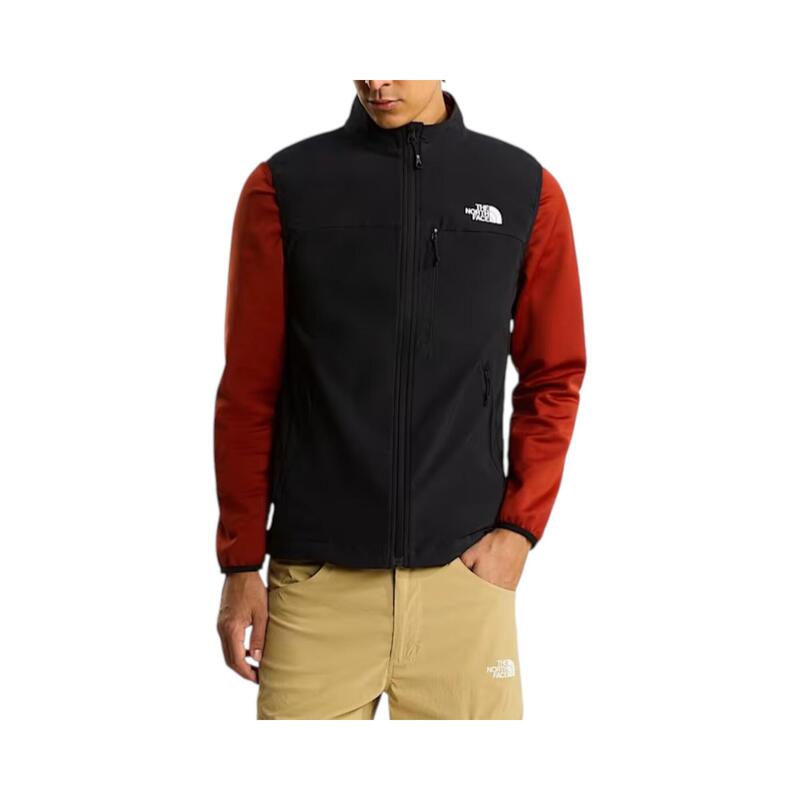 Gilet estival Nimble pentru bărbați - negru/carbon grey, ușor și funcțional.