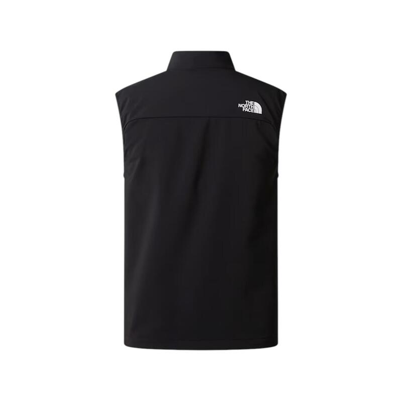 Gilet estival Nimble pentru bărbați - negru/carbon grey, ușor și funcțional.
