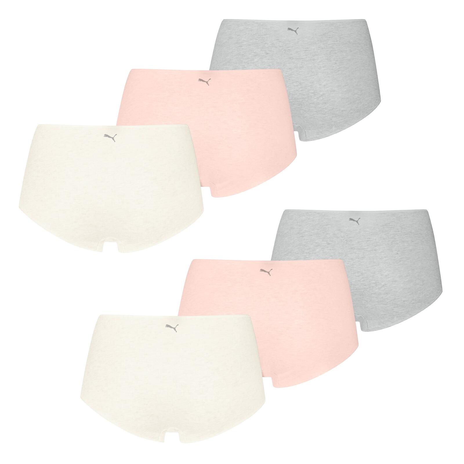 6er Pack Slips weich elastisch Damen - Cotton Modal Mini Shorts 3/4