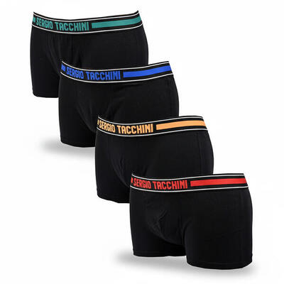 Sergio tacchini boxershortpakket voor heren set van 4