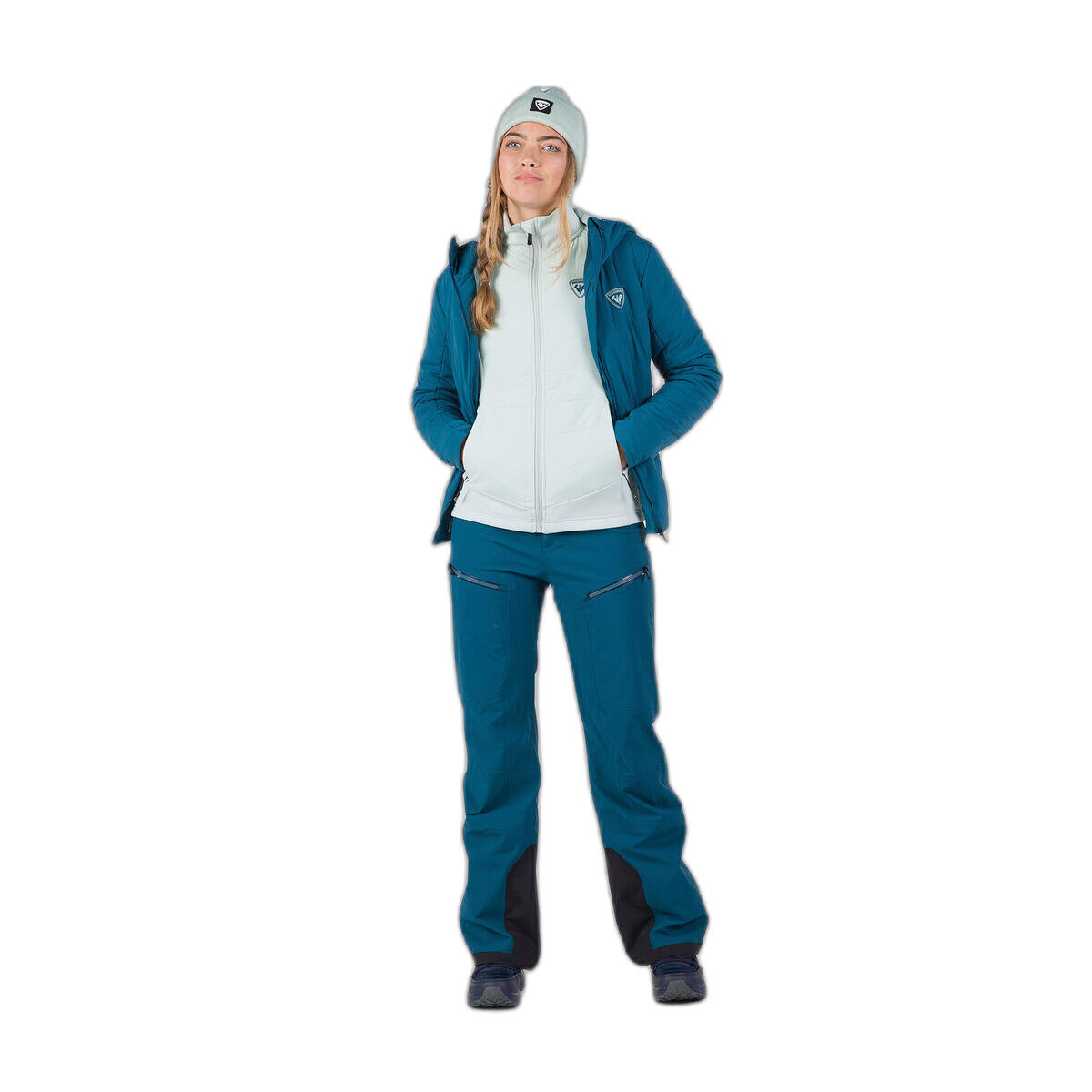 Polaire classique zippée femme Rossignol Hybrid Clim 2/6