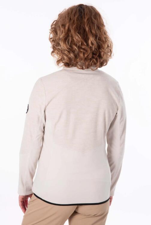 Veste Polaire de Randonnée Femme Aulp "Berti" L Beige 2/6