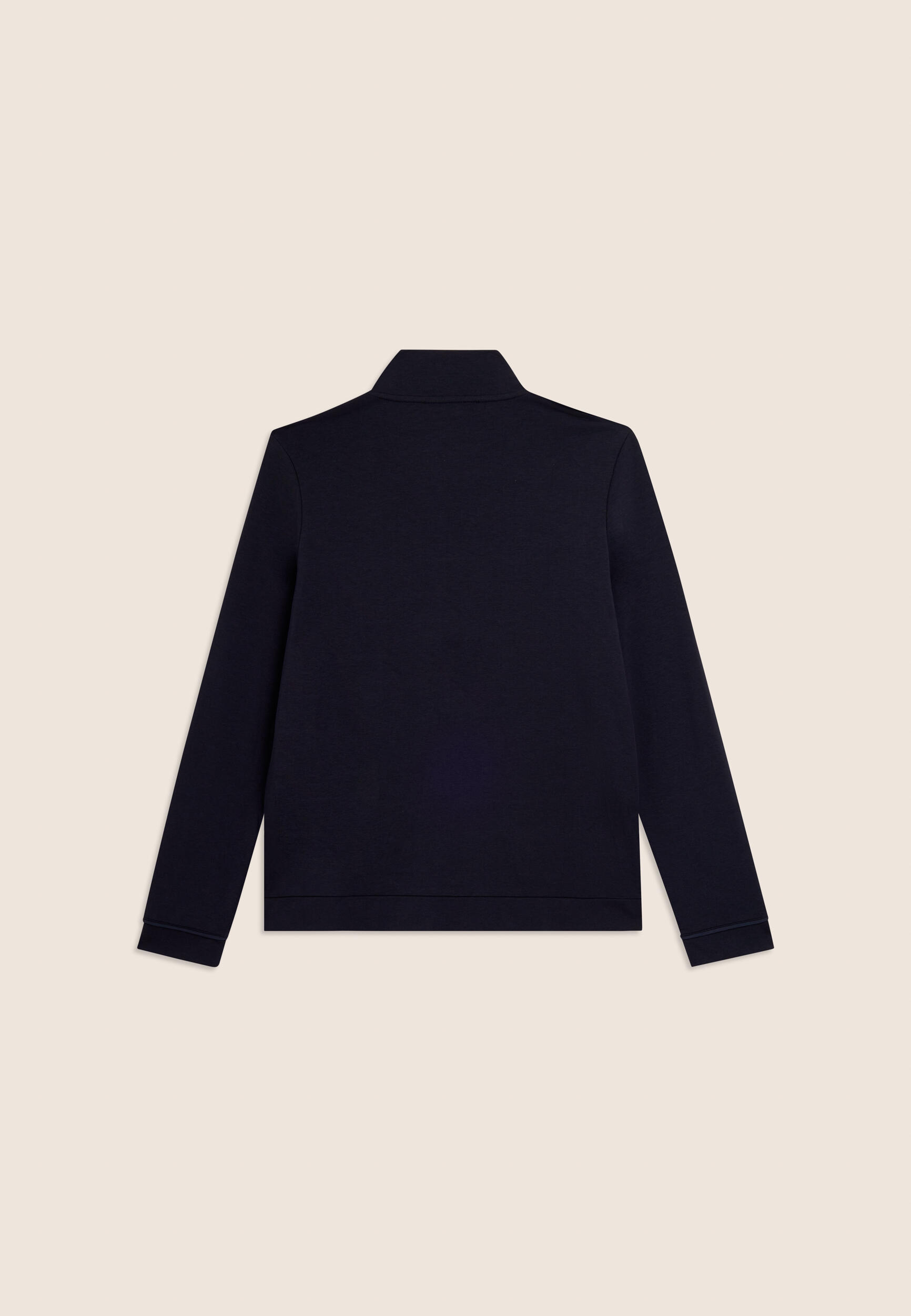Sudadera de cremallera y bajo asimétrico con logotipo FREDDY de strass 2/3