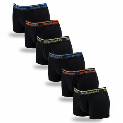 Sergio tacchini boxershortpakket voor heren set van 6