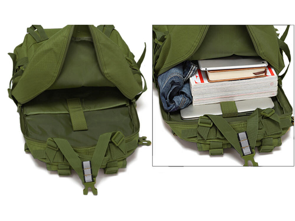 Sac à dos 30 litres Sac de survie Vert armée 5/7