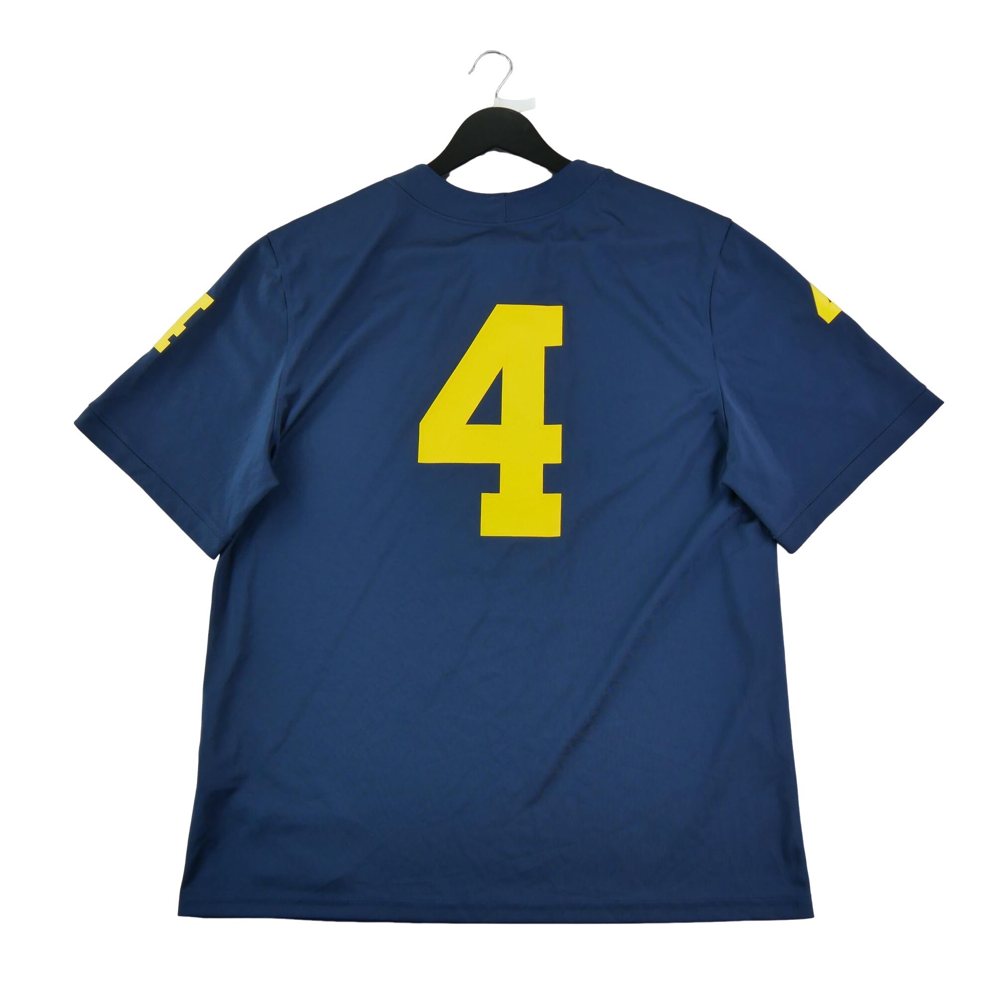 Segunda Vida - Camisa Nike Azul Marinho NCAA Michigan para Homens - Como novo 2/7