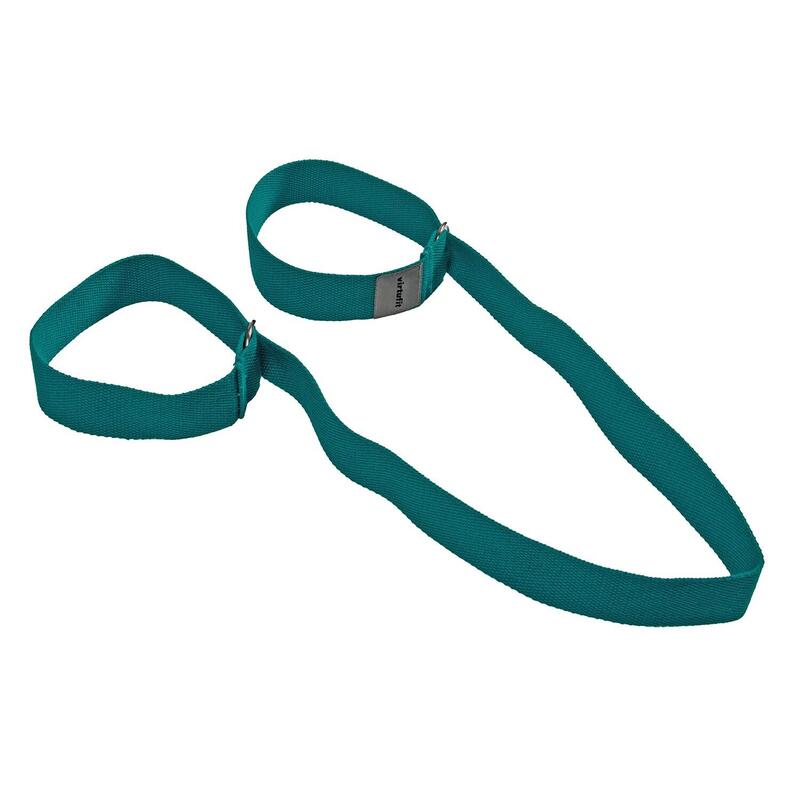 Premium Yogamatten-Tragegurt - Baumwolle - Ocean Green