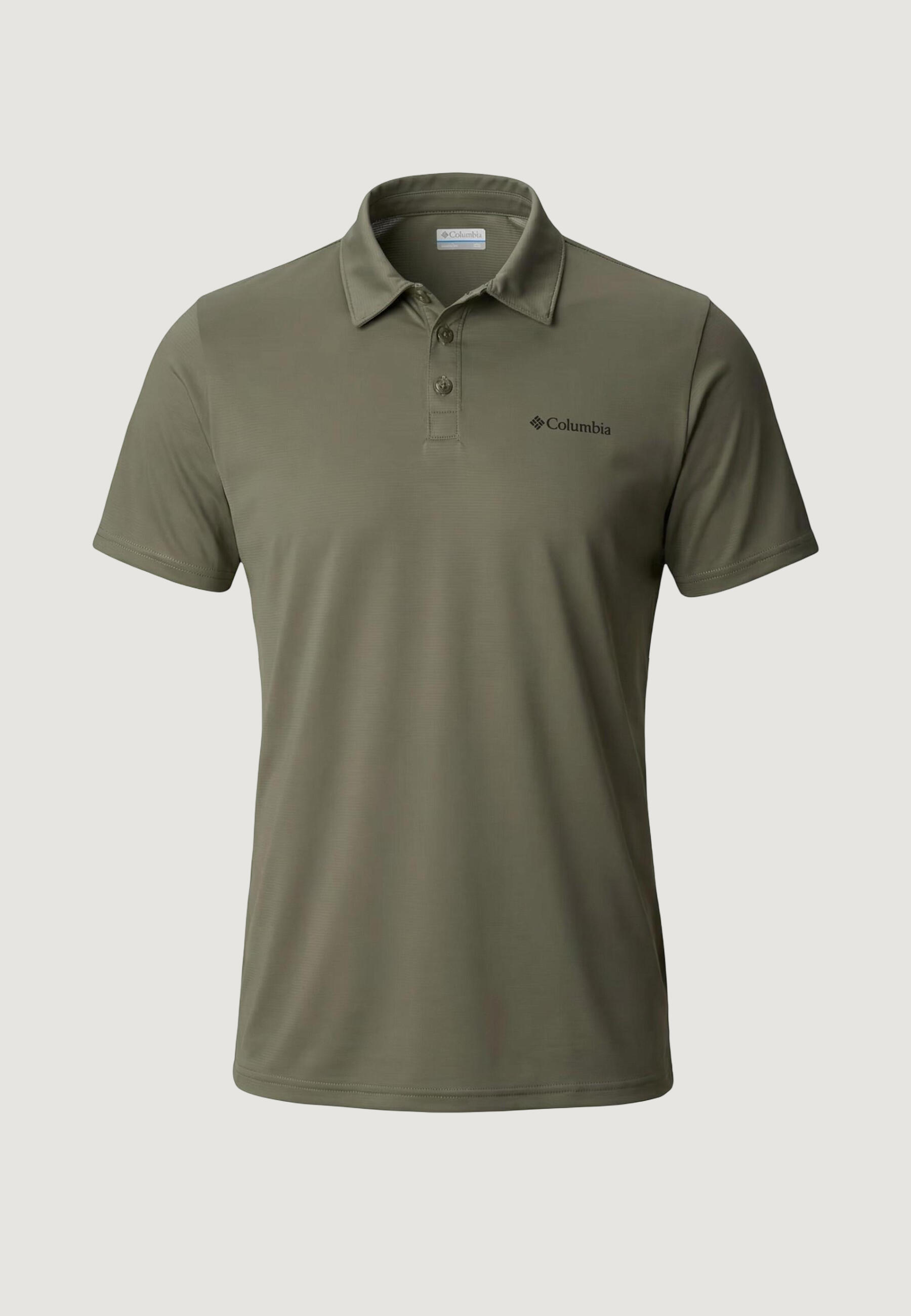 polo manches courtes Columbia Hike™ Polo HOMME vert fonce 2/5