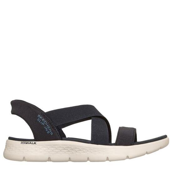 Sandalia Mujer Skechers Slip-ins Go Walk Flex Glimmer Azul