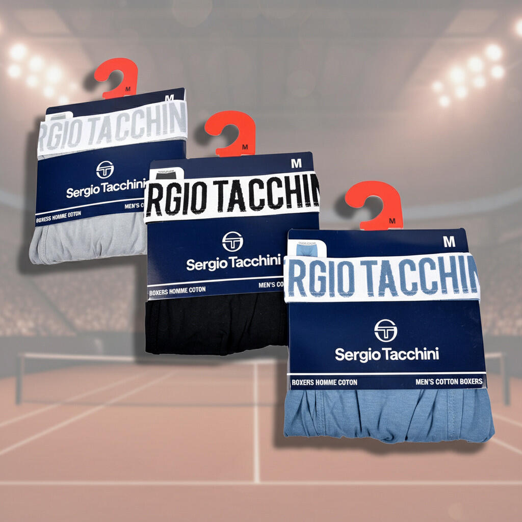 Sergio Tacchini Pack de Boxers Homme  Lot de 3 5/7