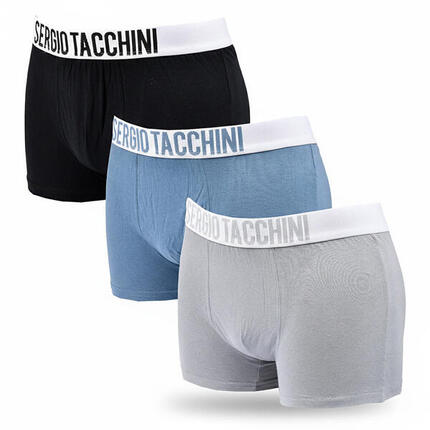 Sergio Tacchini Pack de Boxers Homme Lot de 3