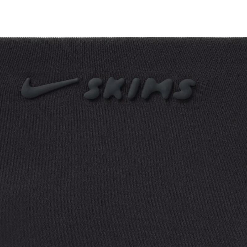 x SKIMS Women's Matte Double Strap Scoop Bra Obsidian