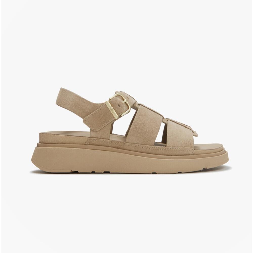 Womens Ankle Strap Sandals Poolside Buckle Gen-ff