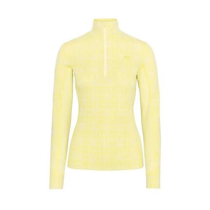 Damska koszulka termoaktywna z zamkiem błyskawicznym 1/2 Kari Traa Rose