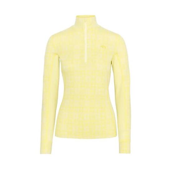 Damska koszulka termoaktywna z zamkiem błyskawicznym 1/2 Kari Traa Rose