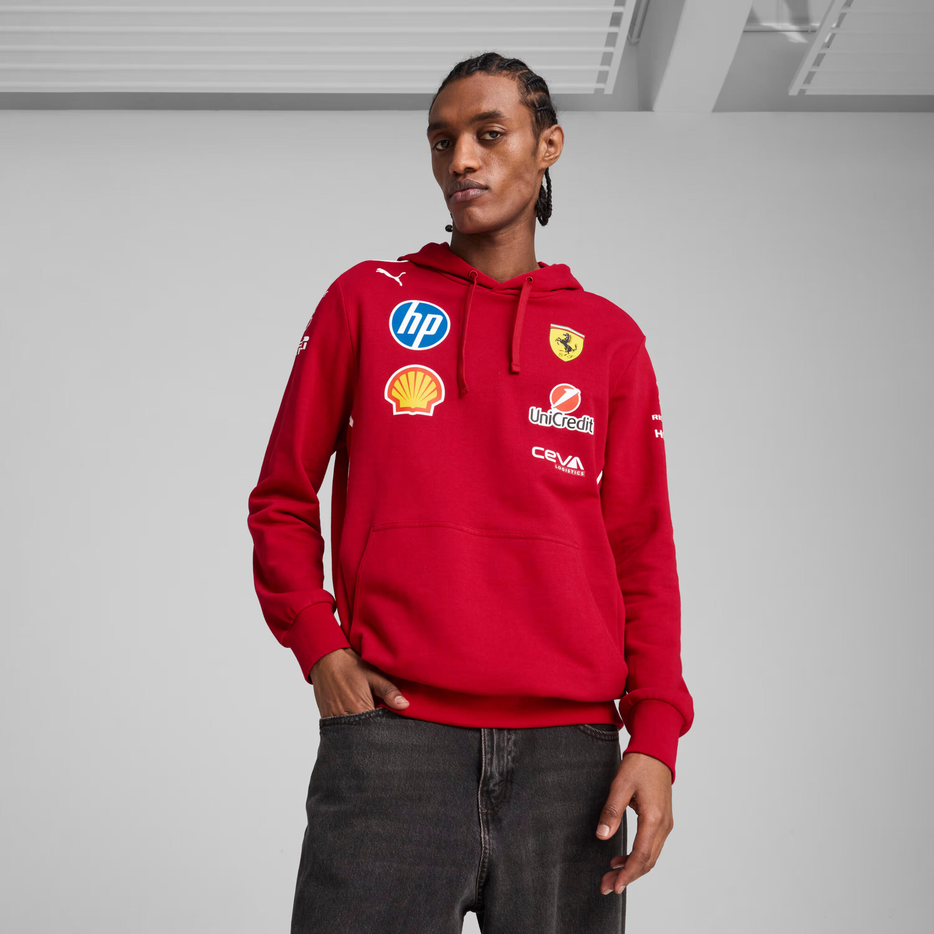Camisola com capuz Puma Driver Scuderia Ferrari HP 2025 2/4