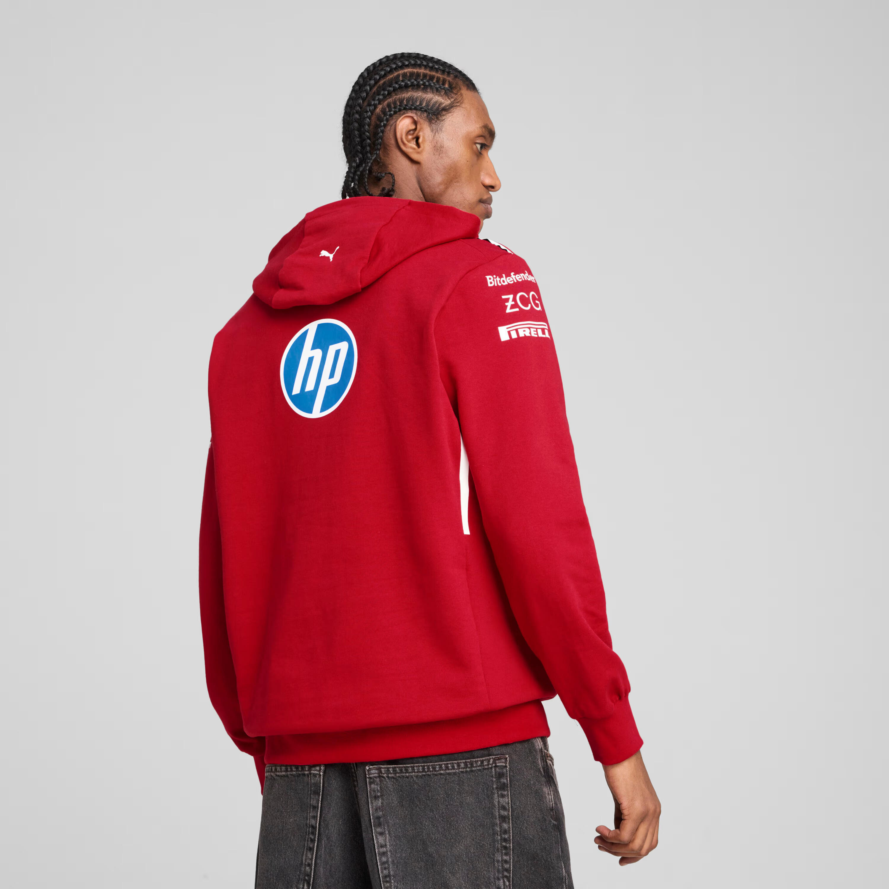 Hooded sweatshirt Puma Driver Scuderia Ferrari HP 2025 | Decathlon