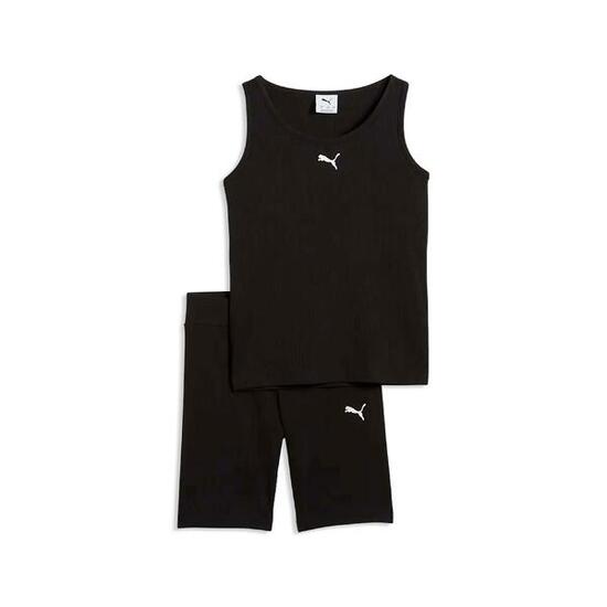 Ensemble short et débardeur fille Puma ESS Elevated