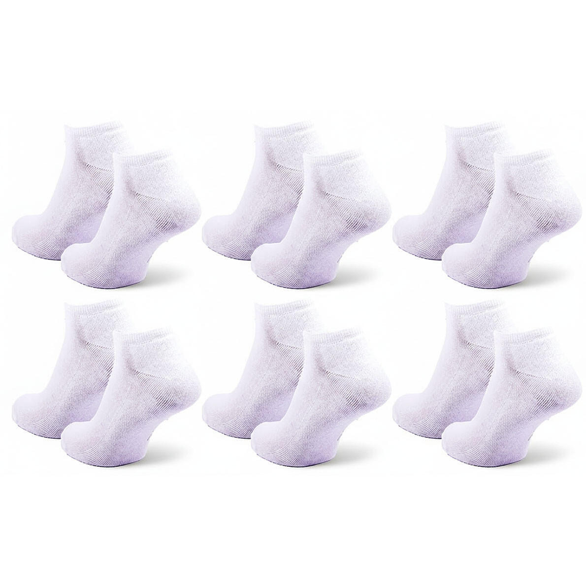 Sergio Tacchini Pack Calcetines cortos Mujer Sneaker Lote de 6 3/7