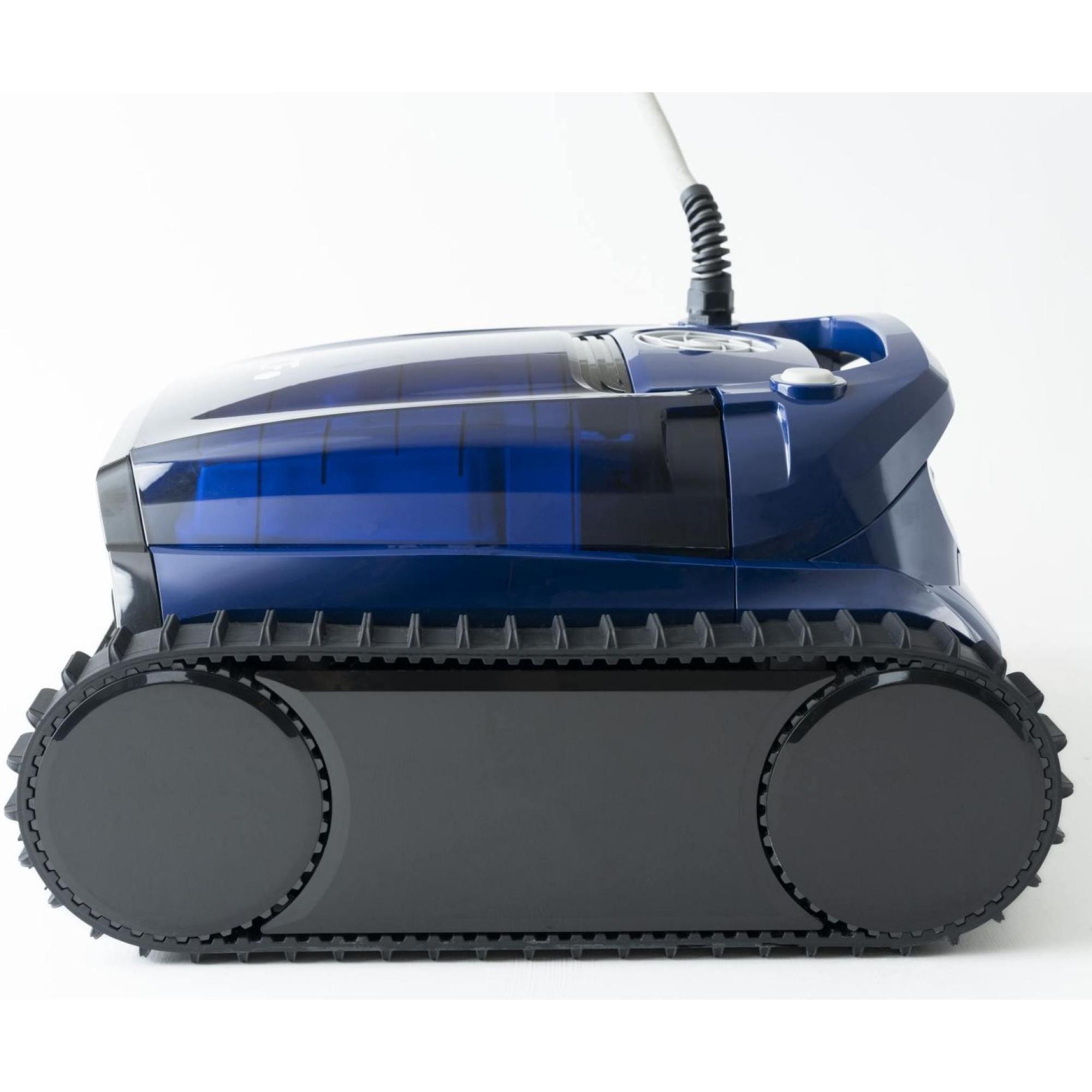 Elektrischer Poolroboter CF 600, vollautomatisch mit Fernsteuerung bis
zu 200m² 4/7