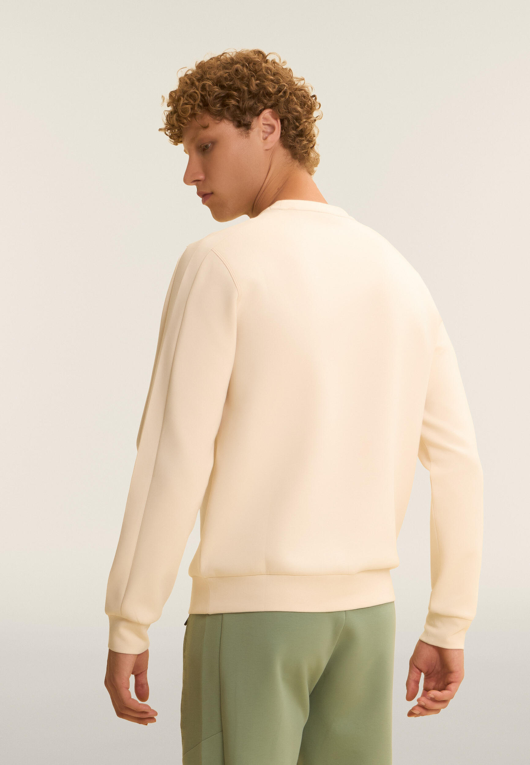 Felpa Girocollo Regular Fit Urban Tech 3/4