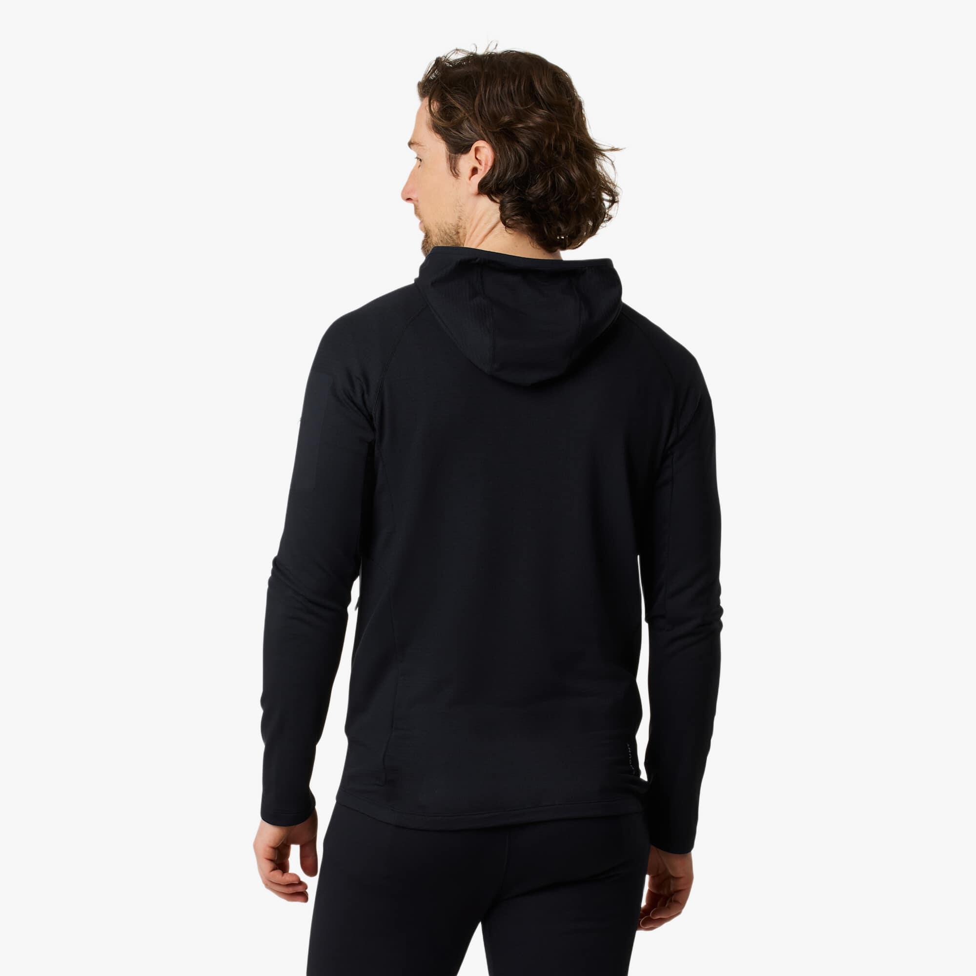 Heren hiking training sweater quick dry Ultra Light Tech Midlayer Hood 2/7