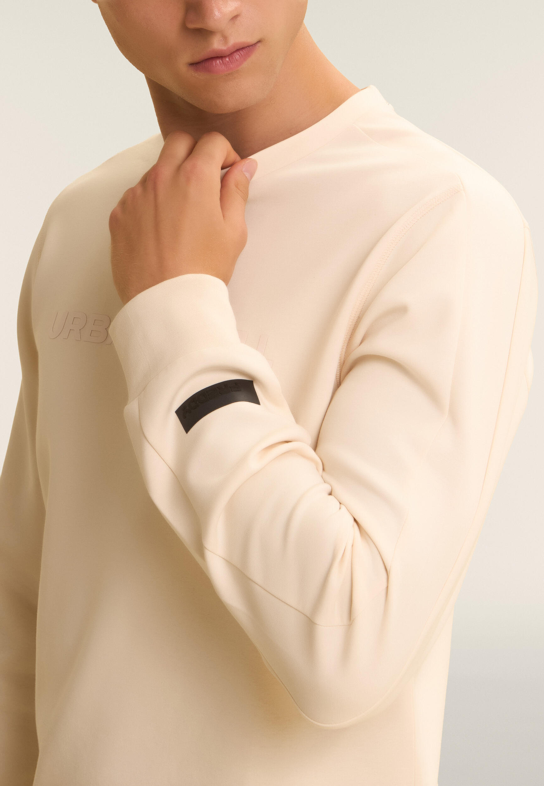 Felpa Girocollo Regular Fit Urban Tech 4/4