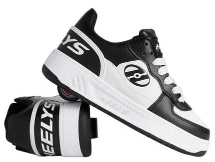 Heelys Rezerve Low Noir/Blanc Chaussures à Roulettes