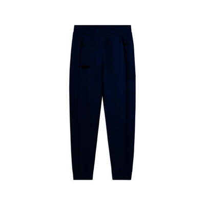 Pantalone in Interlock con Coulisse e Fondo a Polsino