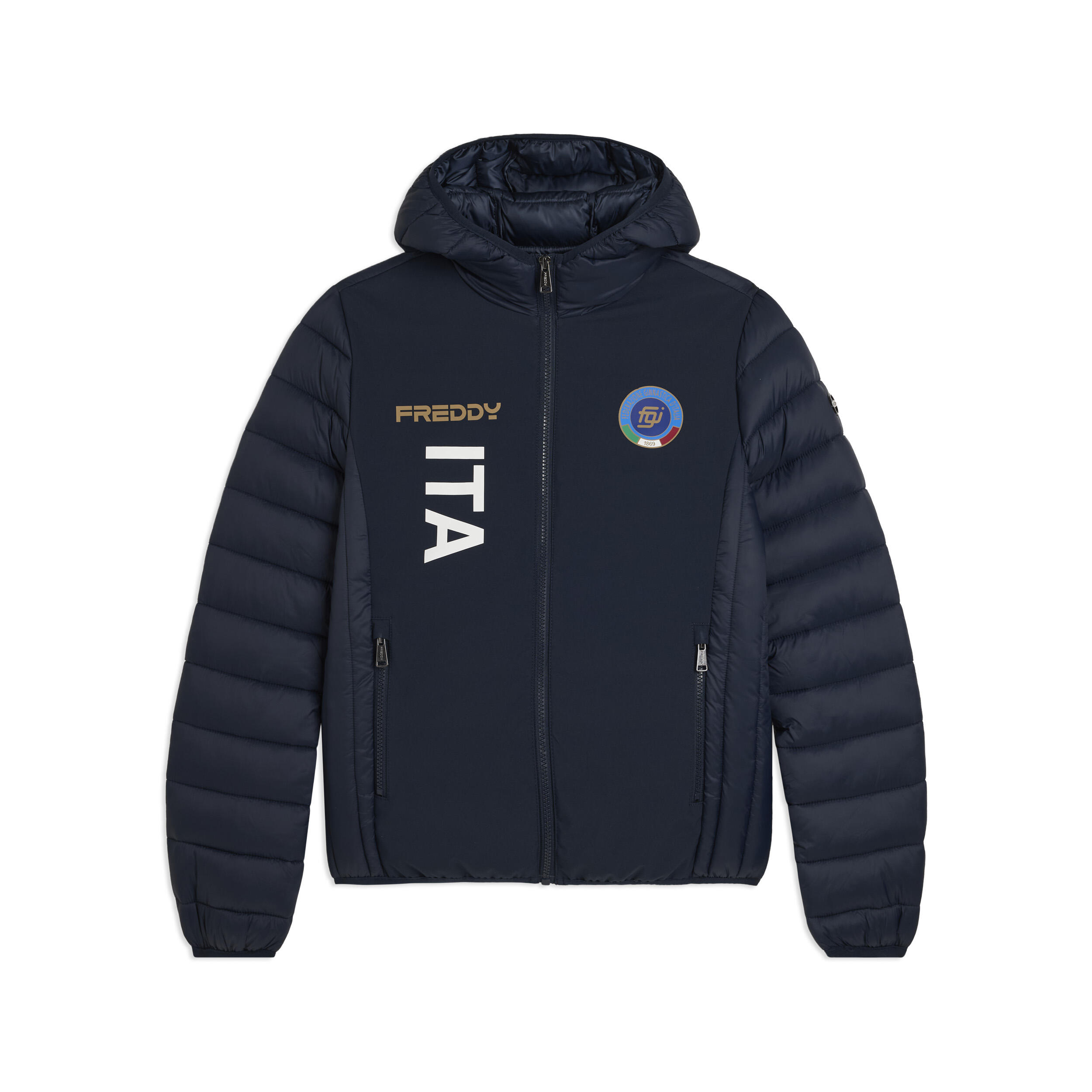 Doudoune à capuche pour femmes hydrofuge, merchandising officielle de la FGI 1/3
