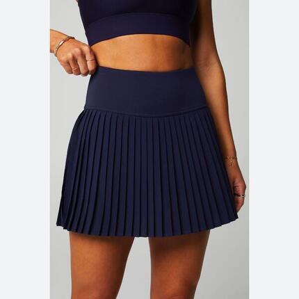 Damen Rock Hot Shot Pleated Classic Mini Skirt Aus Recycling-Material