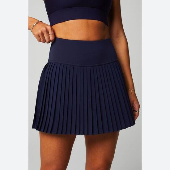 Damen Rock Hot Shot Pleated Classic Mini Skirt Aus Recycling-Material