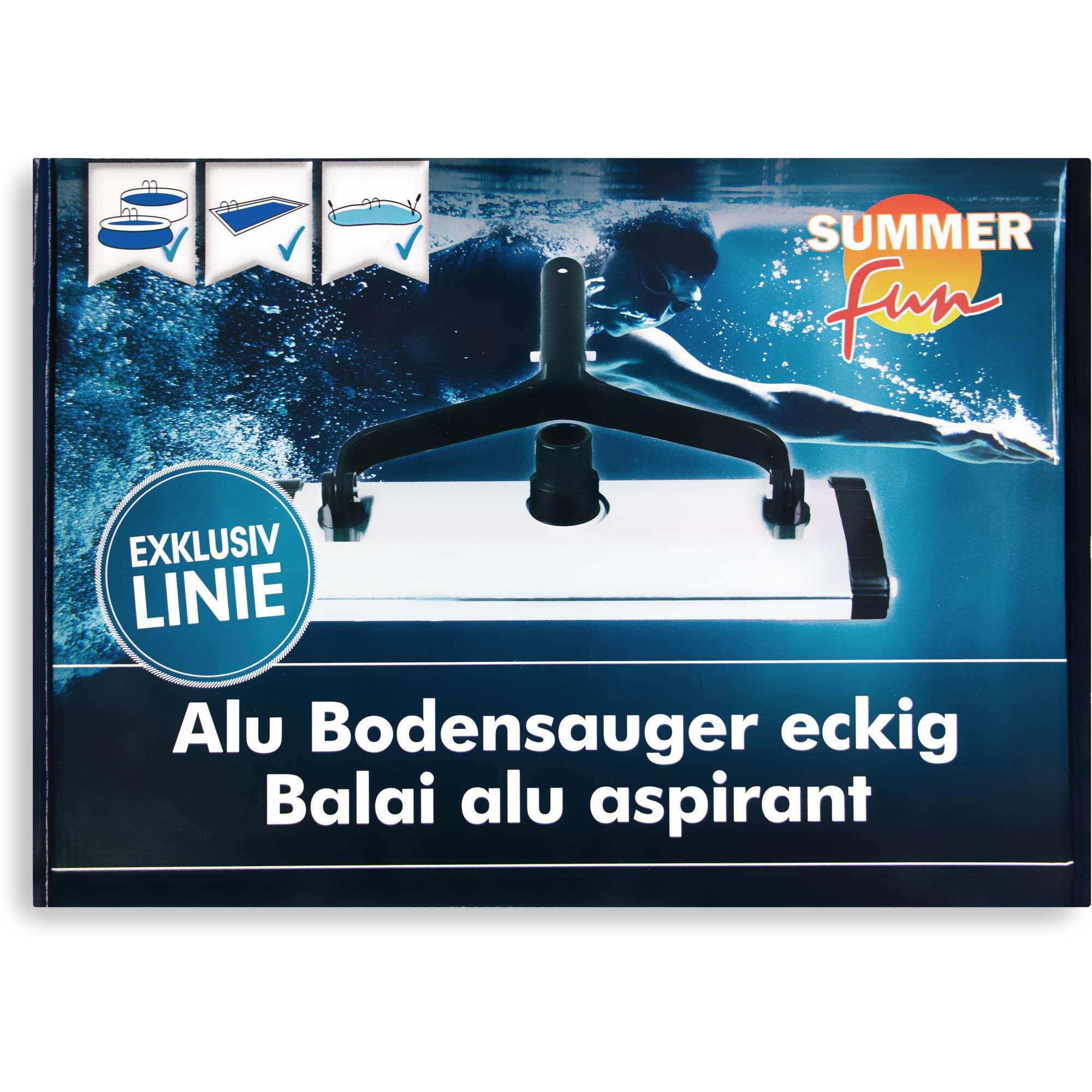 Exklusiv Summer Fun Zubehör Alu Bodensauger eckig 2/2