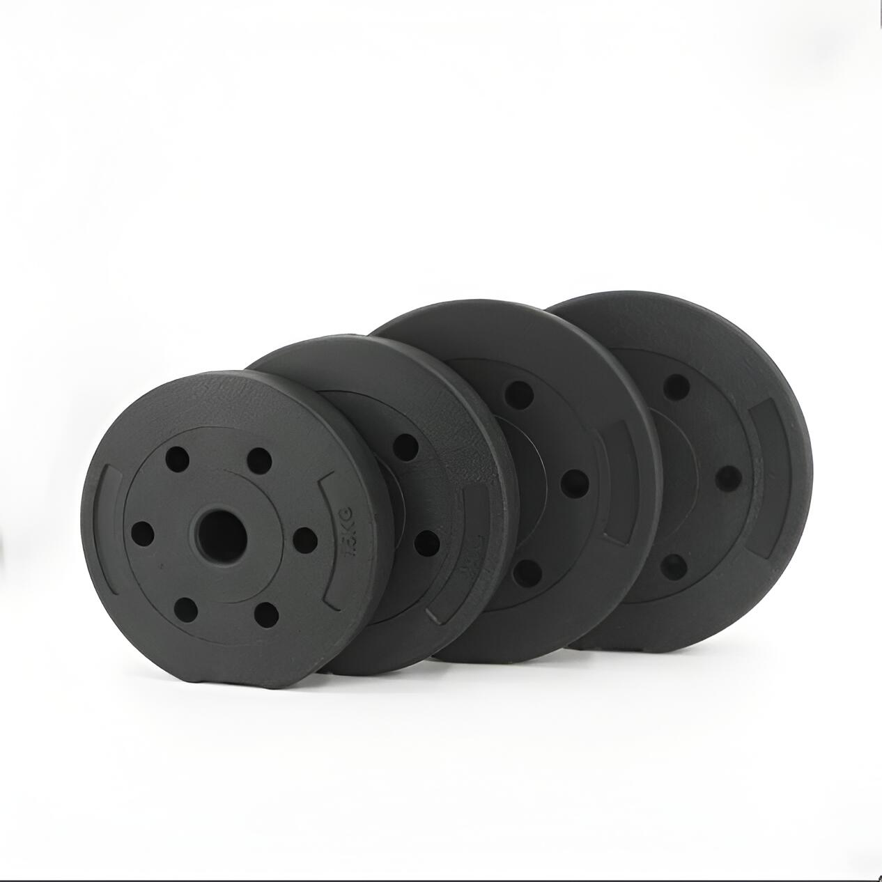 2 Discos Redondos 1 kg 25 mm Mancuernas MultiFit 2 en 1 o 4 en 1 2/3