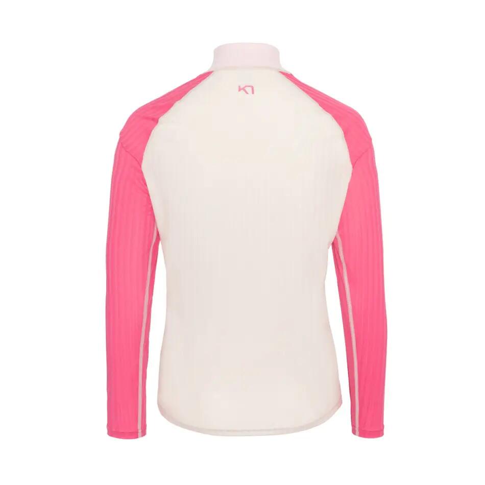 Half-zip long sleeve base layer for women Kari Traa Ella 2/5