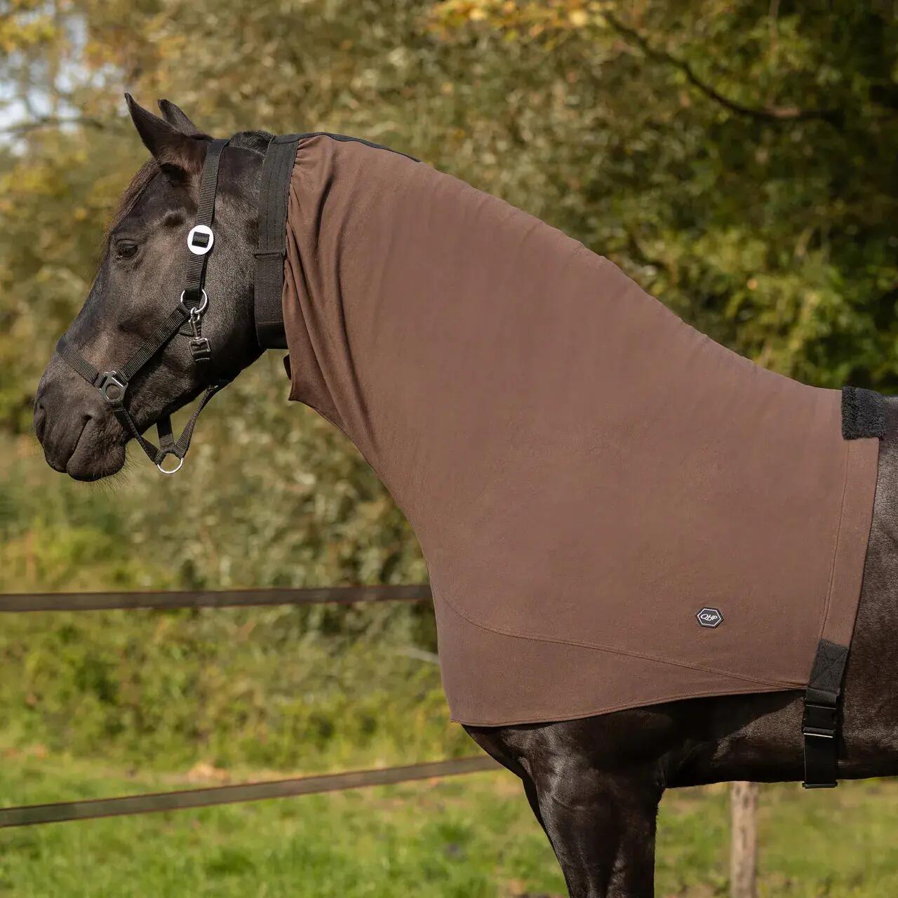 Couvre-cou anti-eczéma pour cheval QHP 2/2