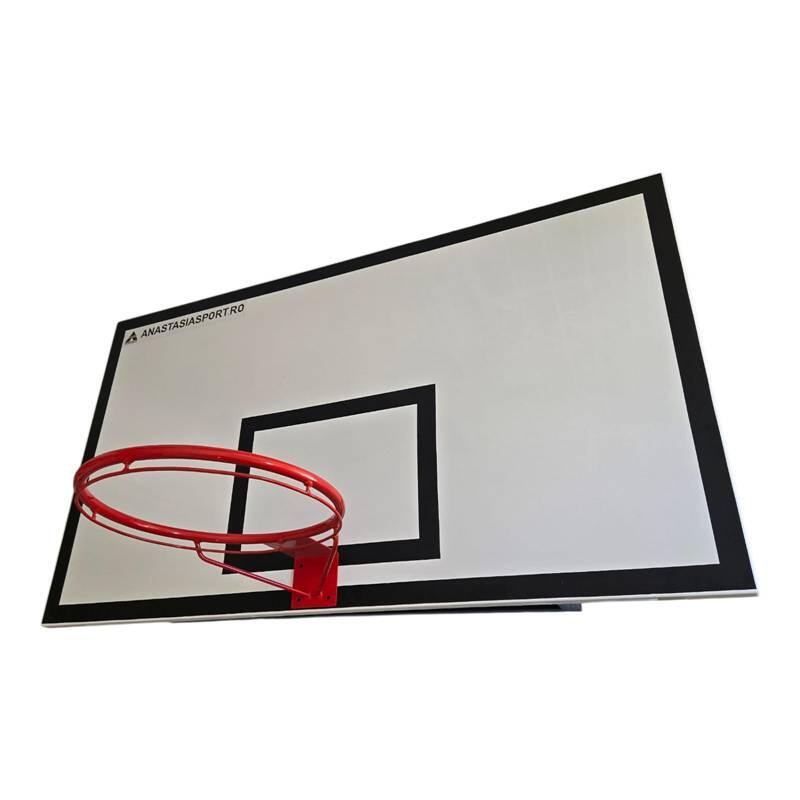 Sistem baschet perete Anastasia Sport – Panou 180x105 cm, Inel fix si Plasă