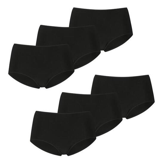 6er Pack Slips weich elastisch Damen - Cotton Modal Mini Shorts