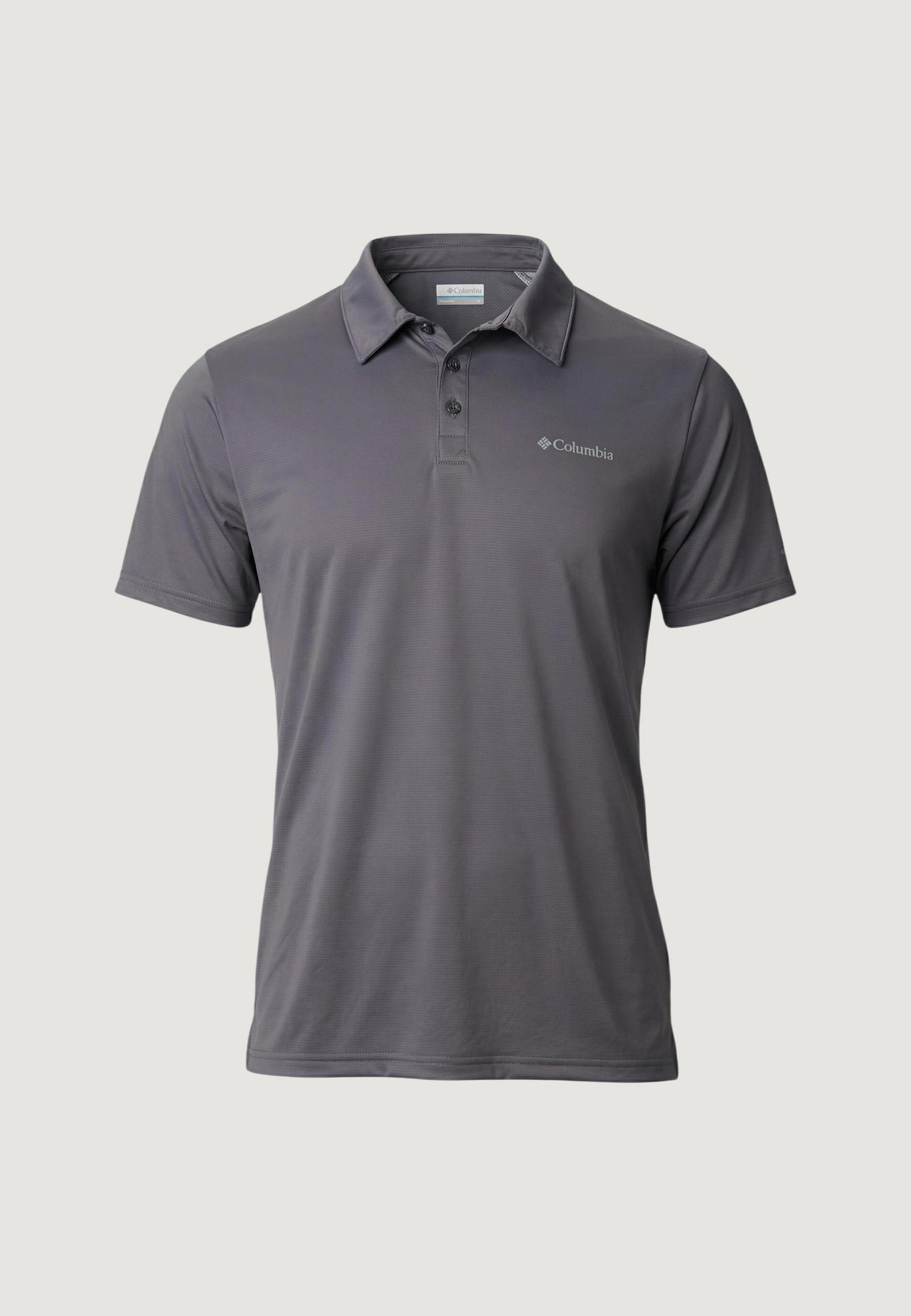 polo manches courtes Columbia Hike™ Polo HOMME gris 2/5
