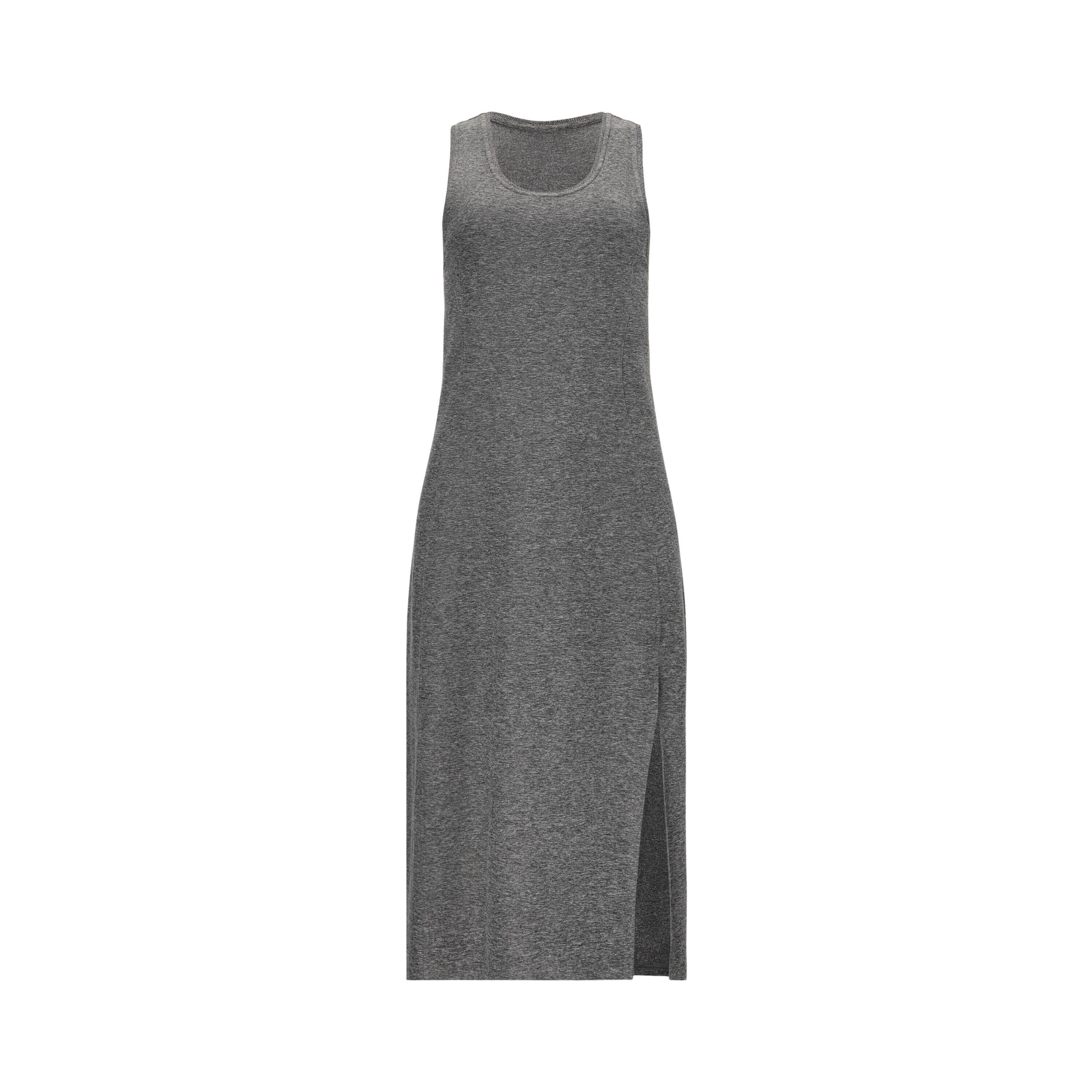 Robe Midi En Jersey Cloud Pour Femme Avec Détail Fendu 2/5