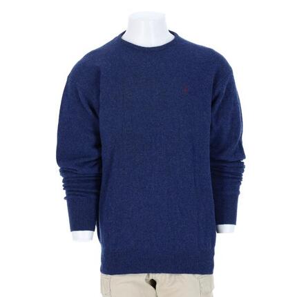 Reconditionné - Pull Homme Crew Neck Marine - Très Bon État